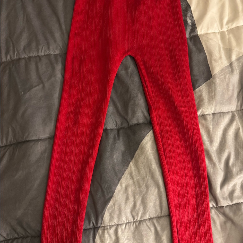 Epic Threads Vibrant Red Kids Leggings